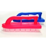Cleaning Brushes 6 inchees size Soft Scrubbing Brushes Clothes Shoes Cleaning Scrub Hand Scrubber Cleaner Tool with Handle for Home Laundry