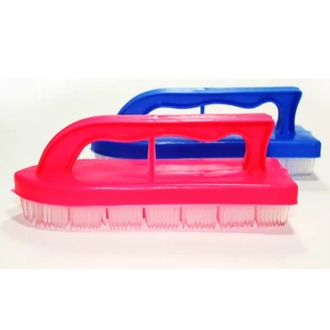 Cleaning Brushes 6 inchees size Soft Scrubbing Brushes Clothes Shoes Cleaning Scrub Hand Scrubber Cleaner Tool with Handle for Home Laundry