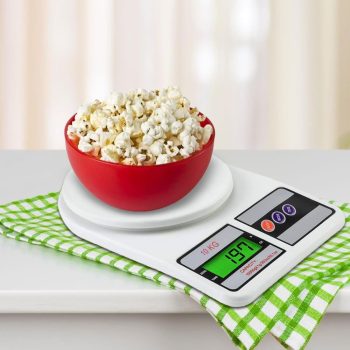 10Kg Kitchen Weight Machine 6 Months Warranty, Digital Scale with LCD Display, Scale for Home Baking, Cooking & Balance Diet. Weighing Machine with capacity 10Kg