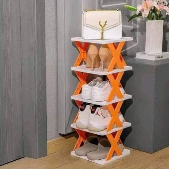 Shoe Rack Organizer 5 Shelf Shoe Rack for Entryway, Shoe Rack, Shoe Organizer, Shoe Storage Cabinet, Free Standing Shoe Racks